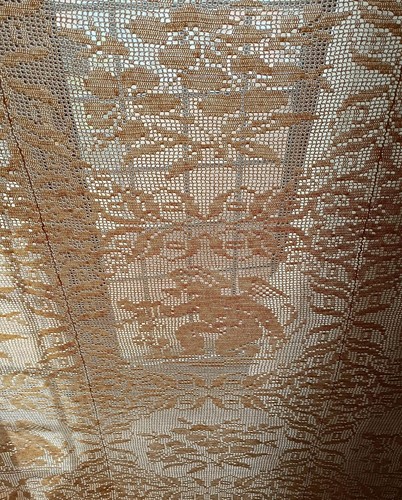 Coperta all uncinetto fatta - all'uncinetto, a