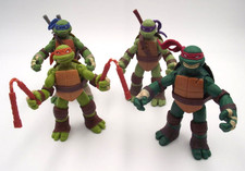 TMNT Teenage Mutant Ninja Turtles 2012 con accessori