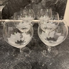 6 bicchieri da cognac