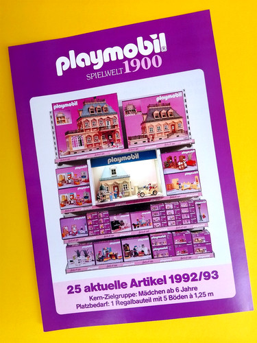 Playmobil 1992 depliant - playmobil,