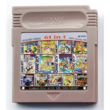 Cartouche 61 jeux en 1 GameBoy