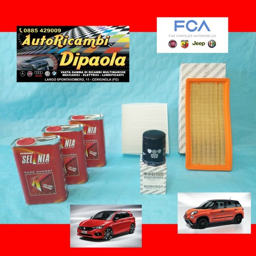 Kit tagliando originale - originale, fiat