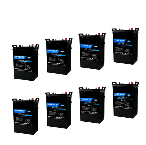 Banco batteria gel 800ah - gel, 24v