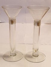 Coppia calici cristallo