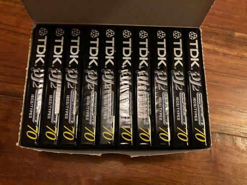 Audiocassette pack 10 tdk - ,