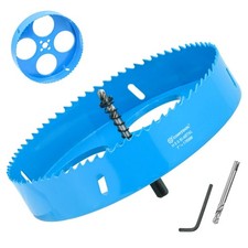 Seghetto da 7 Pollici con Perno per Taglio Metallo e Legno, Tagliafori Bi-Metallo,...