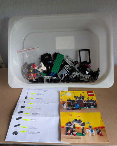 Lego 6059 knight stronghold - 6059,