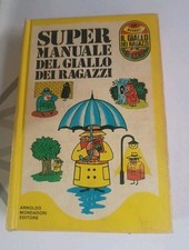 Super manuale del giallo dei ragazzi Mondadori prima edizione 1980 Supermanuale