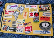 LOTTO DI 43  ADESIVI STICKERS