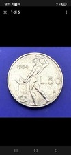 50 LIRE PICCOLE 1994 Moneta