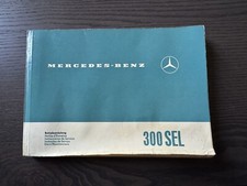 Libretto uso e manutenzione Mercedes 300 SEL (DEU FRA POR ESP ITA)