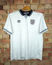Autentica maglia calcio GASCOIGNE #19 Inghilterra Mondiali 1994 Home Shirt Umbro XL