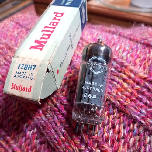 Tubo valvola mullard 12bh7 - tubo,