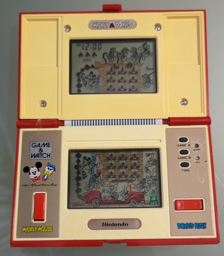 Nintendo game watch mickey - nintendo,