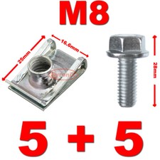 M8 Clip Guglia Lug Camino U