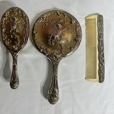 Vanity Set vintage, placcato