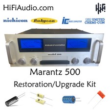 Amplificatore Marantz modello 500 amp ricostruzione restauro recap upgrade kit riparazione