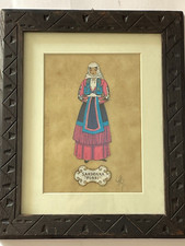 SARDEGNA ANTICO QUADRO TEMPERA