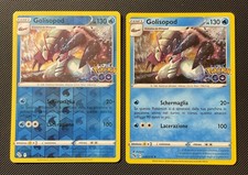 POKEMON - GOLISOPOD - HOLO+REVERSE- RARA - 026/078 - POKEMON GO - ITA