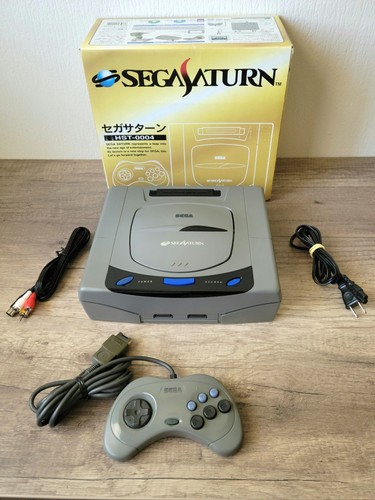 Console sega saturn - saturn, grise