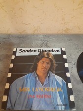 SANDRO GIACOBBE 45 GIRI SARÀ  LA NOSTALGIA/ UNA MATTINA