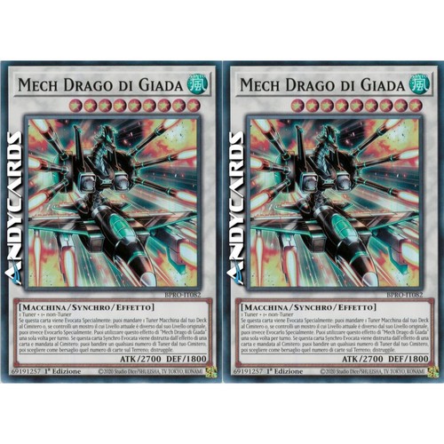Mech drago giada - drago, 2x