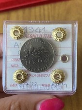 REGNO D' ITALIA ALBANIA 0,10 LEK 1941 XIX RARA sigillata SPL SUBALPINA