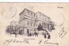 CARTOLINA DI TRIESTE ,TEATRO
