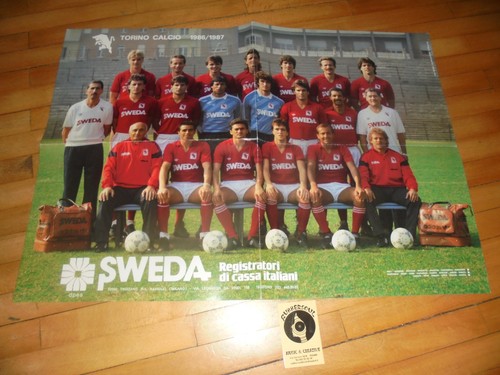 Poster torino calcio 1986 - poster,