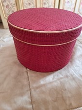 Cappelliera vintage rossa - cappelliera,