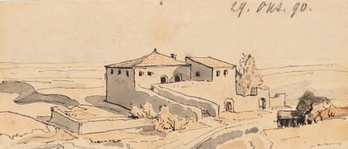 Idillio rurale con - , villa