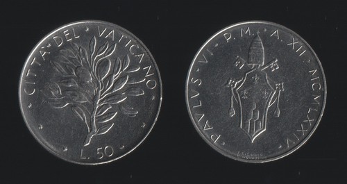 Vaticano lire 1974 paolo - vaticano,