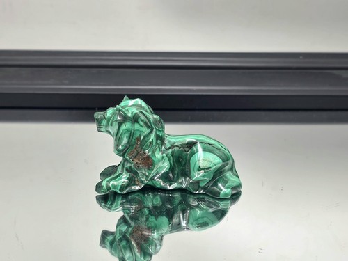 Malachite crystal tiger - crystal,