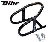 CAVALLETTO UNIVERSALE BLOCCA RUOTA ANTERIORE PER TRASPORTO MOTO STRADA E PISTA