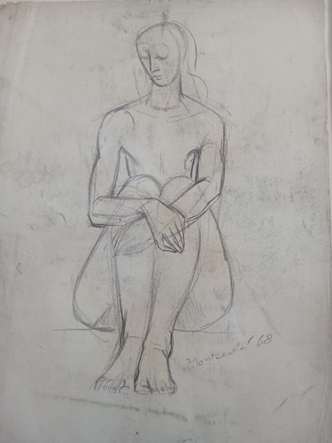 Disegno raffigurante donna