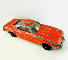 Kenner Supersport 1968 Firebird 400 rosso arancione lunghezza 3" vintage anni 60