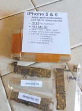 NOS LOTTO DI 10 - SCHEDE MADRI I PHONE 5c 5s e 6