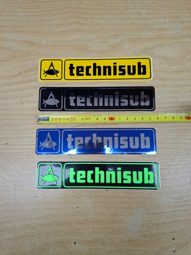 Adesivi vintage technisub - adesivi,