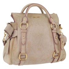 Borsa a mano Miu Miu in pelle