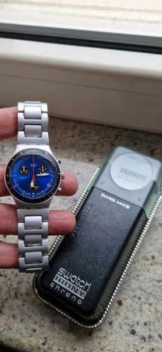 Swatch irony chrono aluminium - chrono,