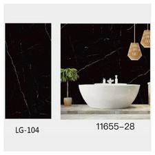 PANNELLO ADESIVO EFFETTO MARMO NERO PARETI PARASCHIZZI 300 X 60 CM STANZA CUCINA