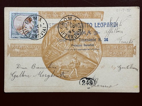 Italia 1898 erinnofili - 1898-erinnofili-, "casa