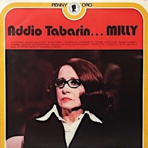 Milly addio tabarin - addio,