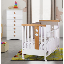 Bebex Lettino + Settimino Orion Bianco Naturale