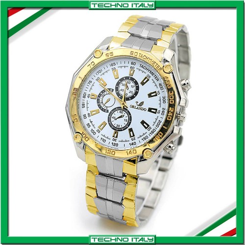Orologio uomo in acciaio - uomo,