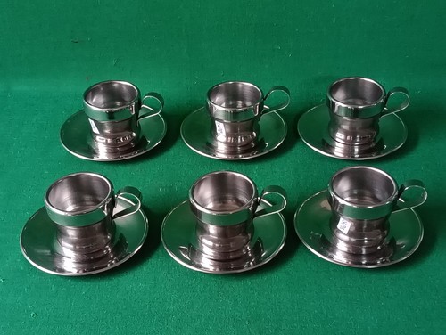 Servizio vintage tazzine 6 - tazzine, +