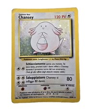 Carta pokemon chansey - chansey, rara