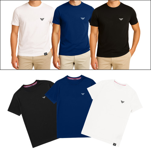 Shirt girocollo uomo emporio - girocollo,
