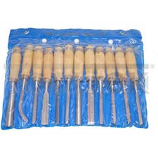 Set 12pz scalpelli per legno - scalpelli,