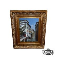 Dipinto olio su tela stile